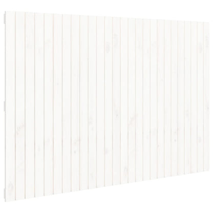 vidaXL Wall Headboard White 166x3x110 cm Solid Wood Pine 2