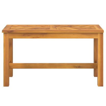 vidaXL Garden Bench 80 cm Solid Wood Acacia 3