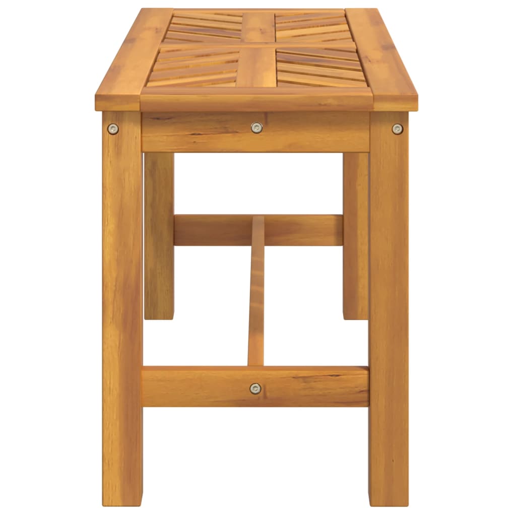 vidaXL Garden Bench 80 cm Solid Wood Acacia 4