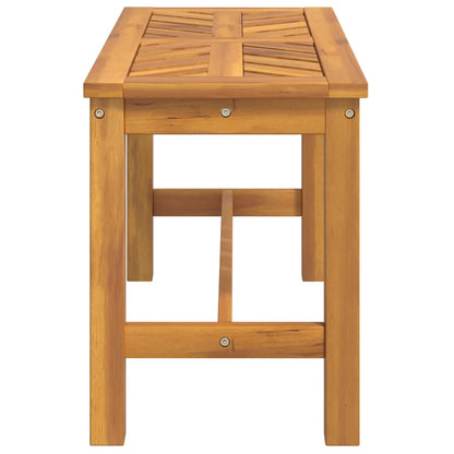 vidaXL Garden Bench 80 cm Solid Wood Acacia 4