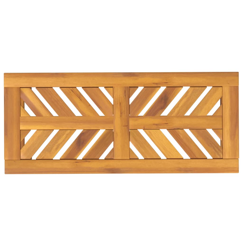 vidaXL Garden Bench 80 cm Solid Wood Acacia 5