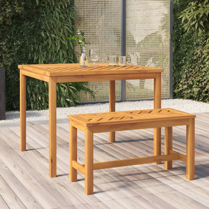 vidaXL Garden Bench 80 cm Solid Wood Acacia 1