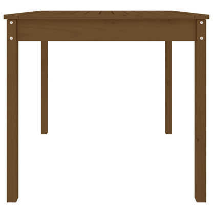 vidaXL Garden Table Honey Brown 82.5x82.5x76 cm Solid Wood Pine 6