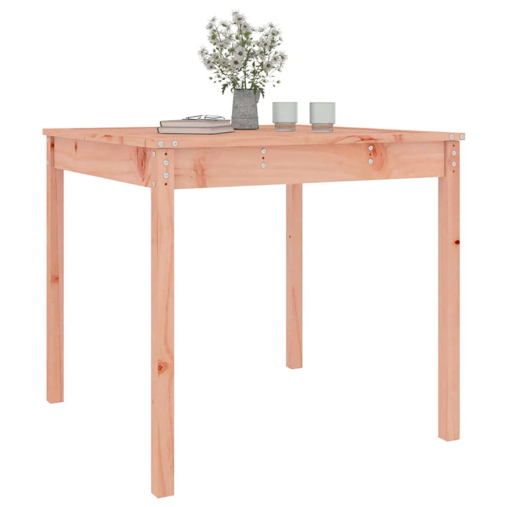 vidaXL Garden Table 82.5x82.5x76 cm Solid Wood Douglas 4