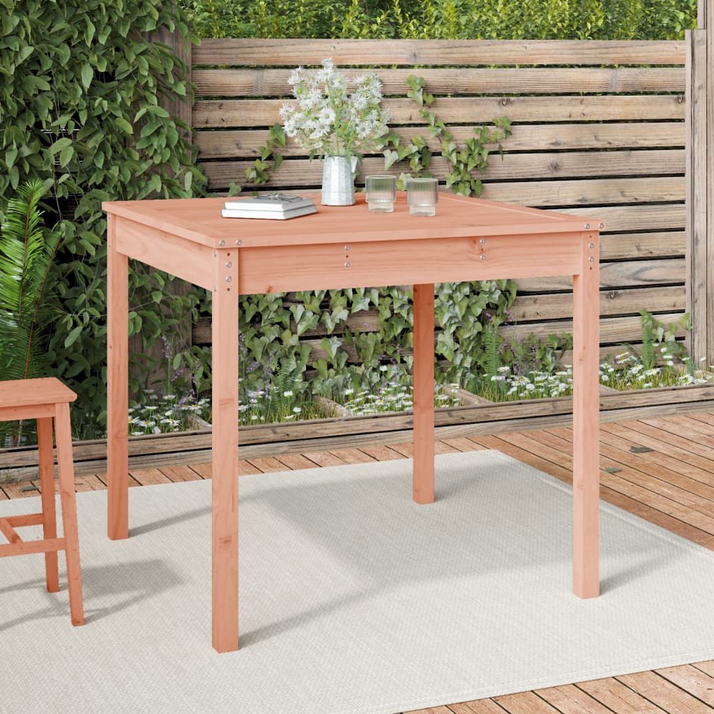 vidaXL Garden Table 82.5x82.5x76 cm Solid Wood Douglas 1