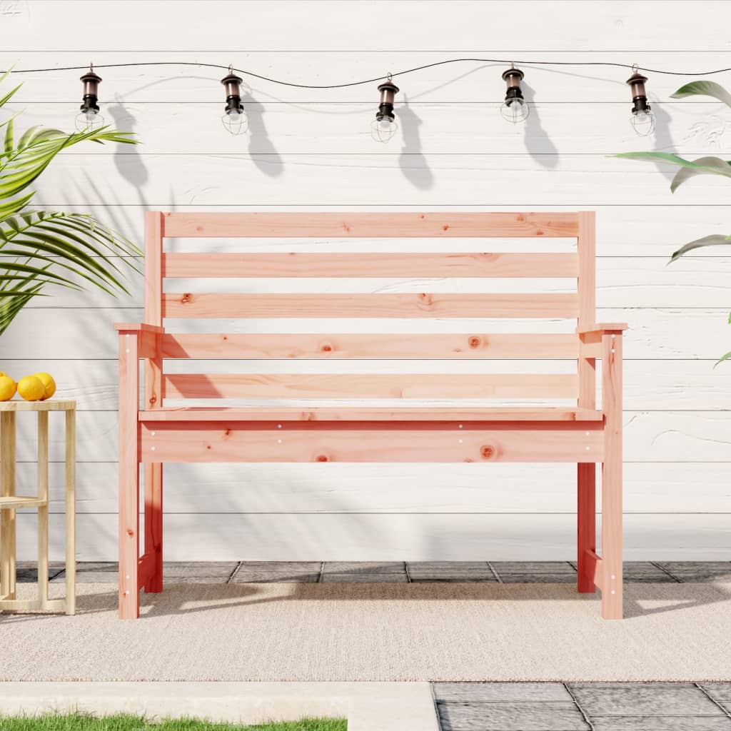 vidaXL Garden Bench 109x48x91.5 cm Solid Wood Douglas 1