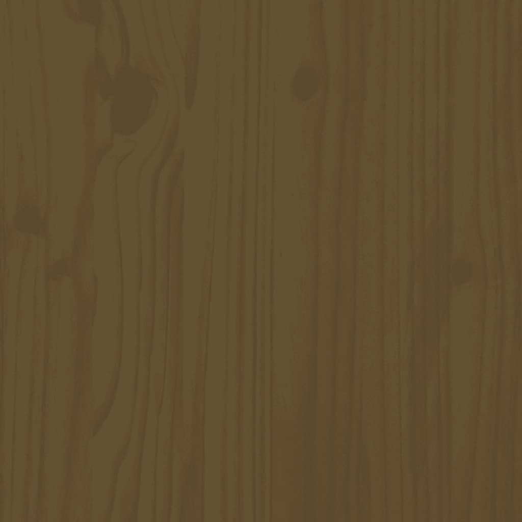vidaXL Garden Table Honey Brown 82.5x82.5x110 cm Solid Wood Pine 6