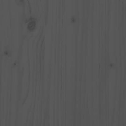 vidaXL Garden Table Grey 121x82.5x110 cm Solid Wood Pine 6