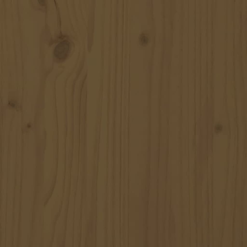 vidaXL Garden Table Honey Brown 121x82.5x110 cm Solid Wood Pine 6