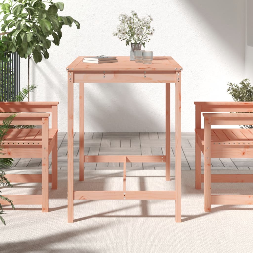 vidaXL Garden Table 121x82.5x110 cm Solid Wood Douglas 3