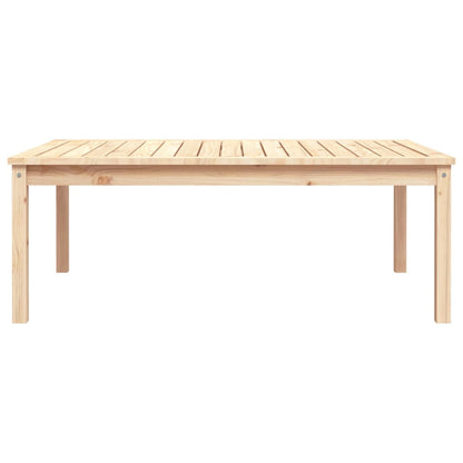 vidaXL Garden Table 121x82.5x45 cm Solid Wood Pine 5