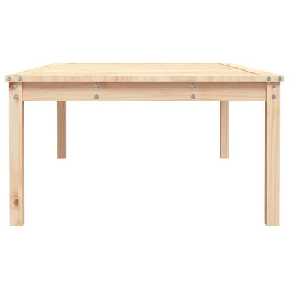 vidaXL Garden Table 121x82.5x45 cm Solid Wood Pine 6