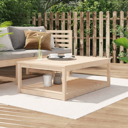 vidaXL Garden Table 121x82.5x45 cm Solid Wood Pine