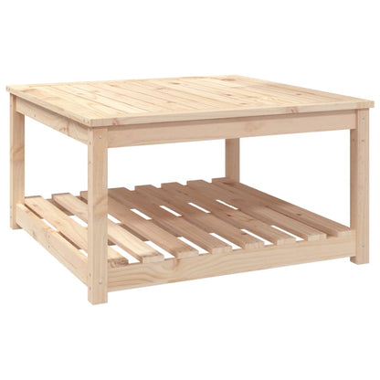 vidaXL Garden Table 82.5x82.5x45 cm Solid Wood Pine 2