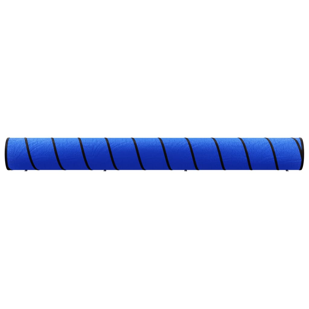 vidaXL Dog Tunnel Blue Ø 55x500 cm Polyester 3