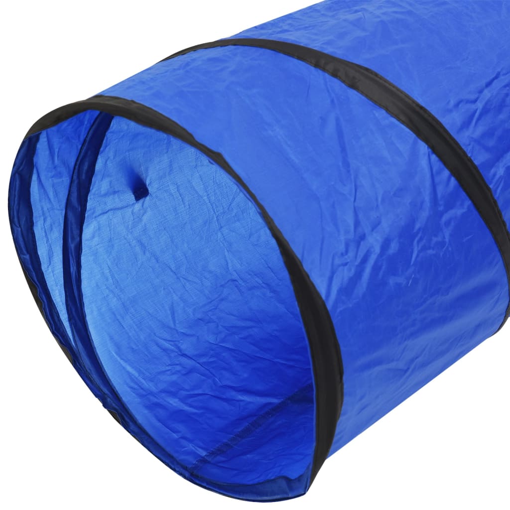 vidaXL Dog Tunnel Blue Ø 55x500 cm Polyester 6