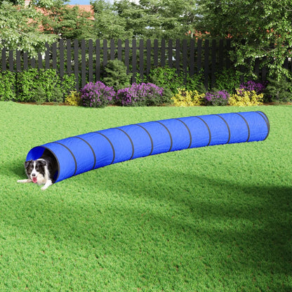 vidaXL Dog Tunnel Blue Ø 55x500 cm Polyester 1