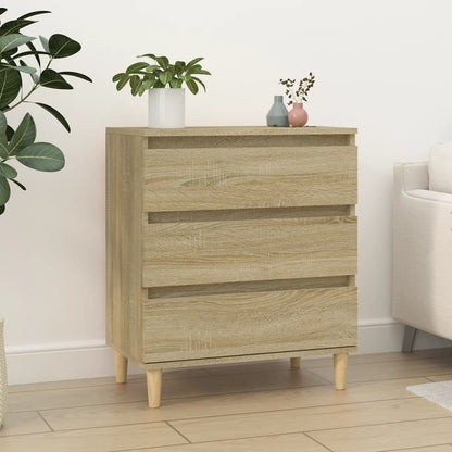 vidaXL Sideboard Sonoma Oak 60x35x70 cm Engineered Wood 1