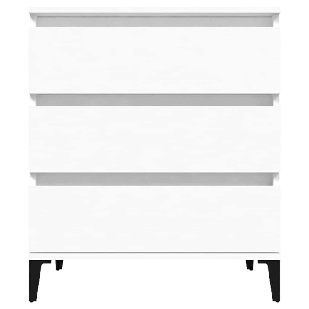 vidaXL Sideboard | White | Engineered wood, metal | Medium | Sideboard 5