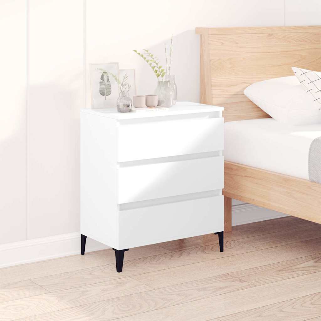 vidaXL Sideboard | White | Engineered wood, metal | Medium | Sideboard 1
