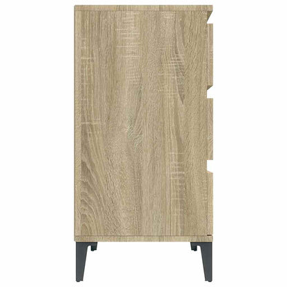 vidaXL Sideboard | Sonoma Oak | Engineered wood, metal | Medium | Sideboard 6