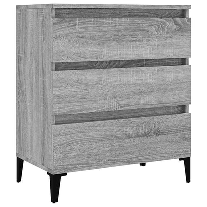 vidaXL Sideboard Grey Sonoma 60x35x70 cm Engineered Wood 2