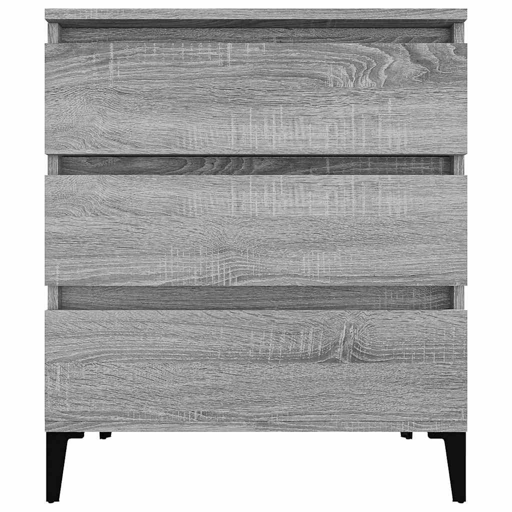 vidaXL Sideboard Grey Sonoma 60x35x70 cm Engineered Wood 5