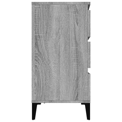 vidaXL Sideboard Grey Sonoma 60x35x70 cm Engineered Wood 6