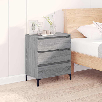vidaXL Sideboard Grey Sonoma 60x35x70 cm Engineered Wood 1