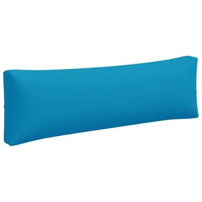 vidaXL Pallet Cushions 3 pcs Light Blue Fabric 5