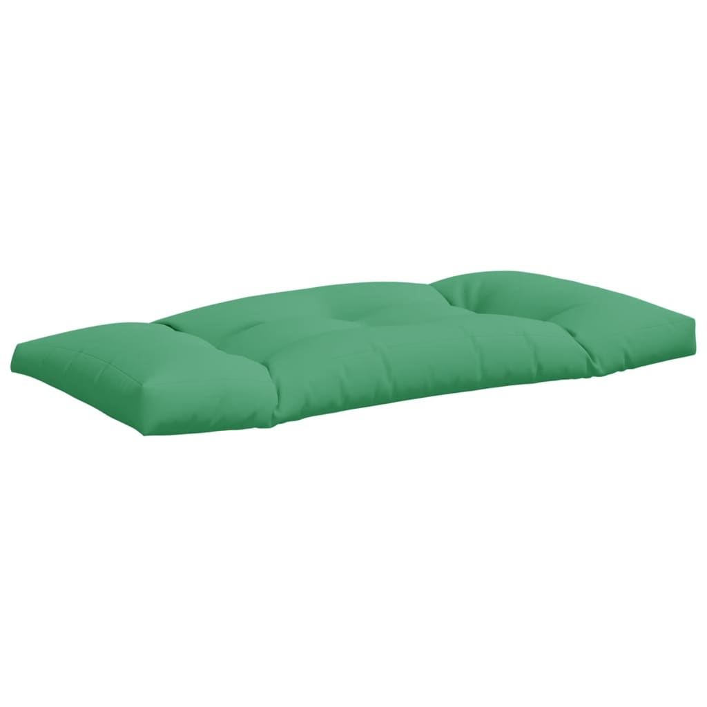vidaXL Pallet Cushions 3 pcs Green Fabric 4