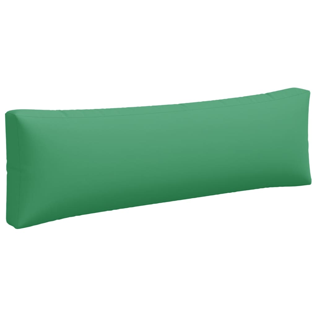 vidaXL Pallet Cushions 3 pcs Green Fabric 5