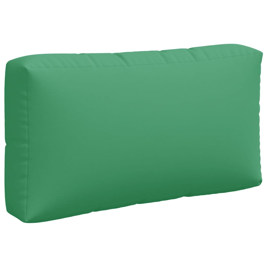 vidaXL Pallet Cushions 3 pcs Green Fabric 6
