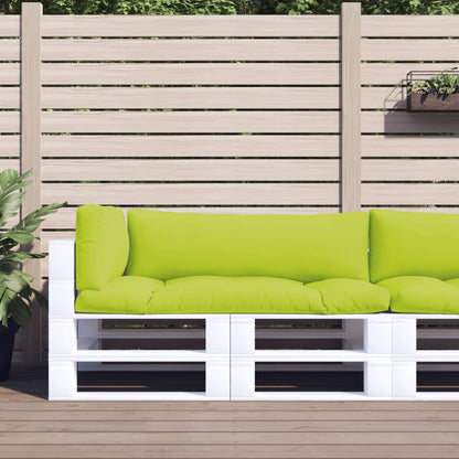 vidaXL Pallet Cushions 3 pcs Bright Green Fabric 1