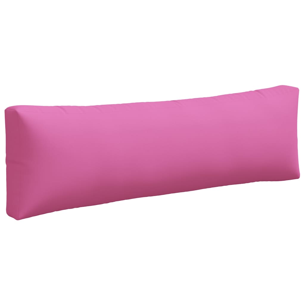 vidaXL Pallet Cushions 3 pcs Pink Oxford Fabric 5