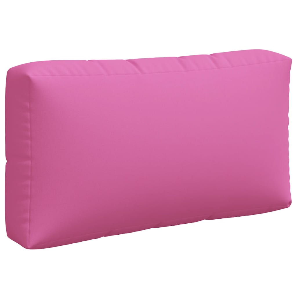 vidaXL Pallet Cushions 3 pcs Pink Oxford Fabric 6
