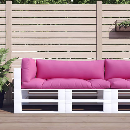vidaXL Pallet Cushions 3 pcs Pink Oxford Fabric 1