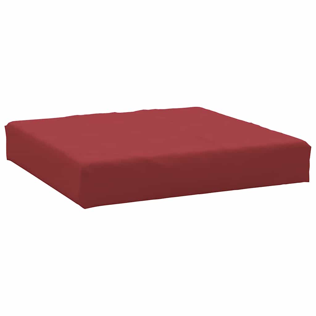 vidaXL Pallet Cushions 3 pcs Wine Red Oxford Fabric 5