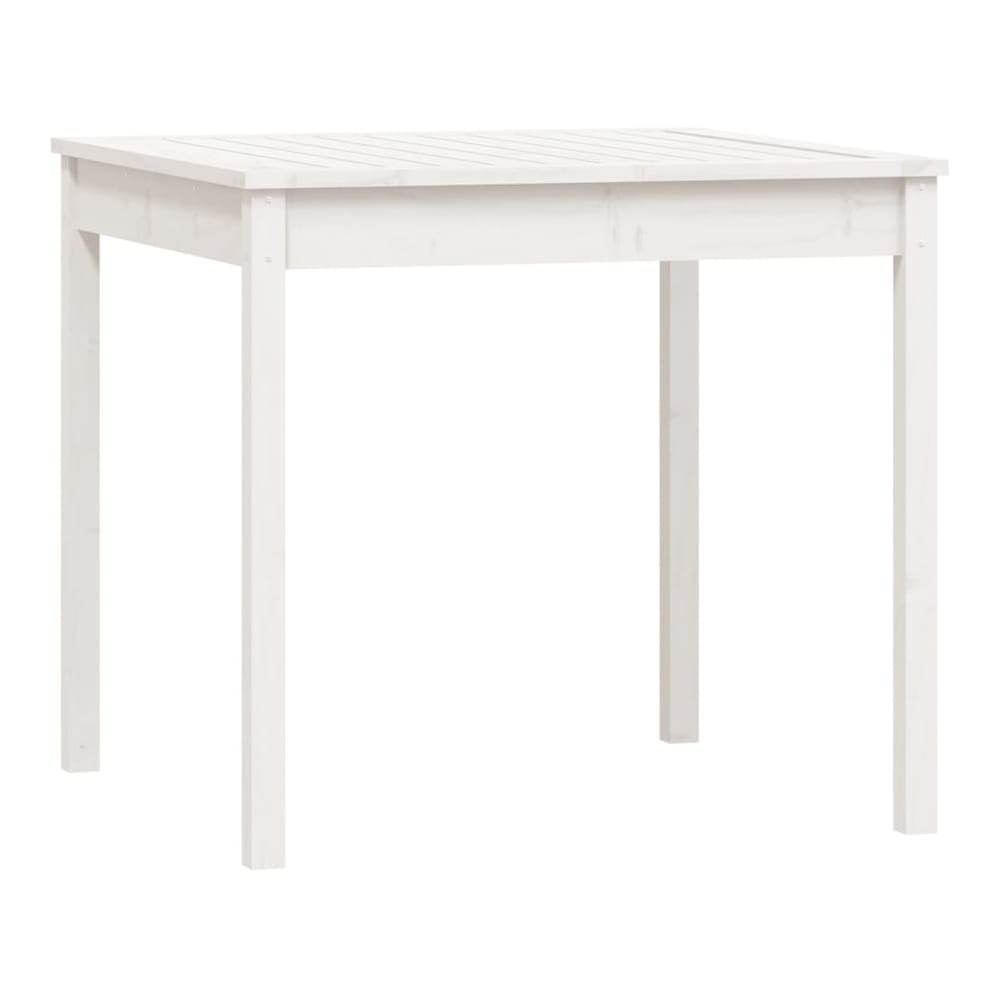 Garden Solid Wood Pine White