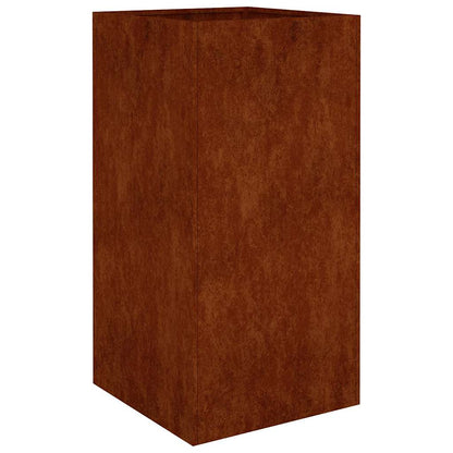 vidaXL Planter 40x40x80 cm Corten Steel 2