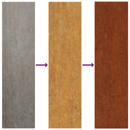 vidaXL Planter 40x40x80 cm Corten Steel 6