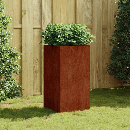 vidaXL Planter 40x40x80 cm Corten Steel 1