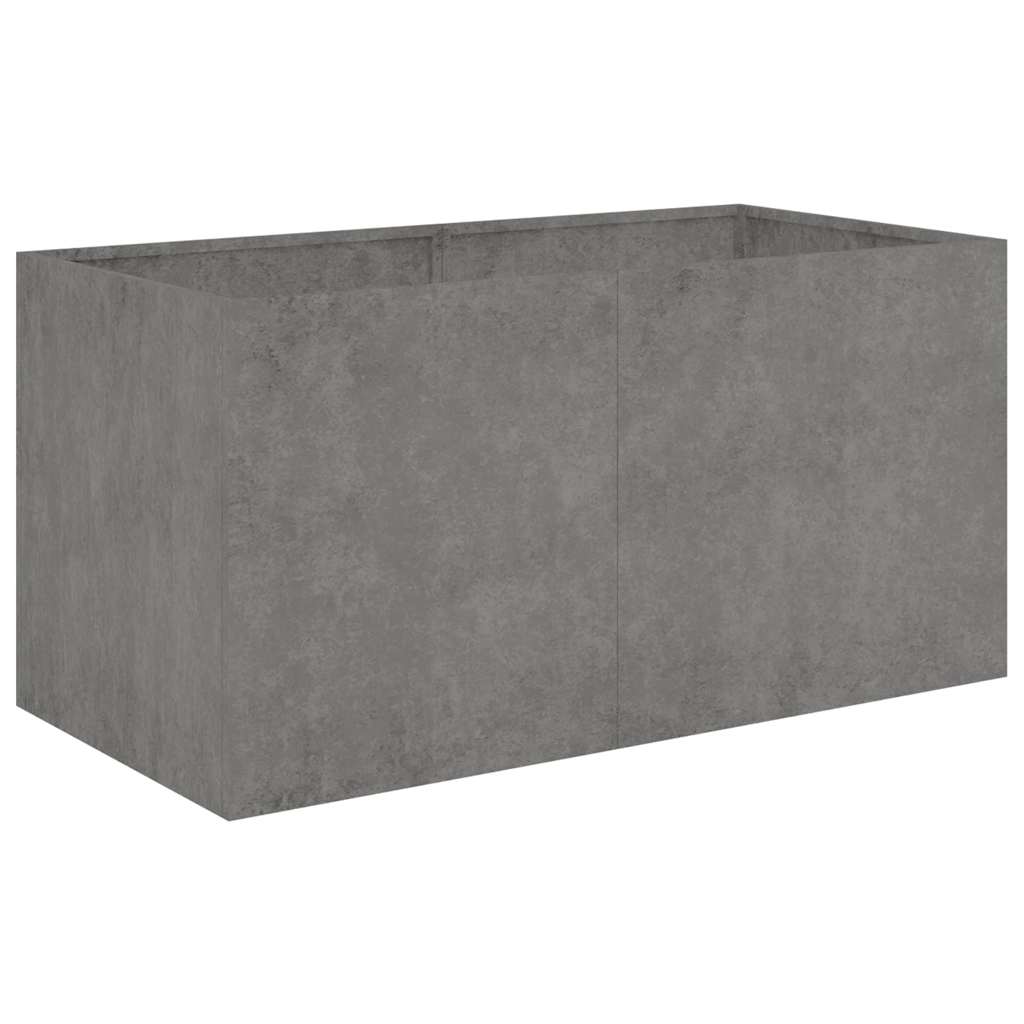 vidaXL Planter 80x40x40 cm Corten Steel 3