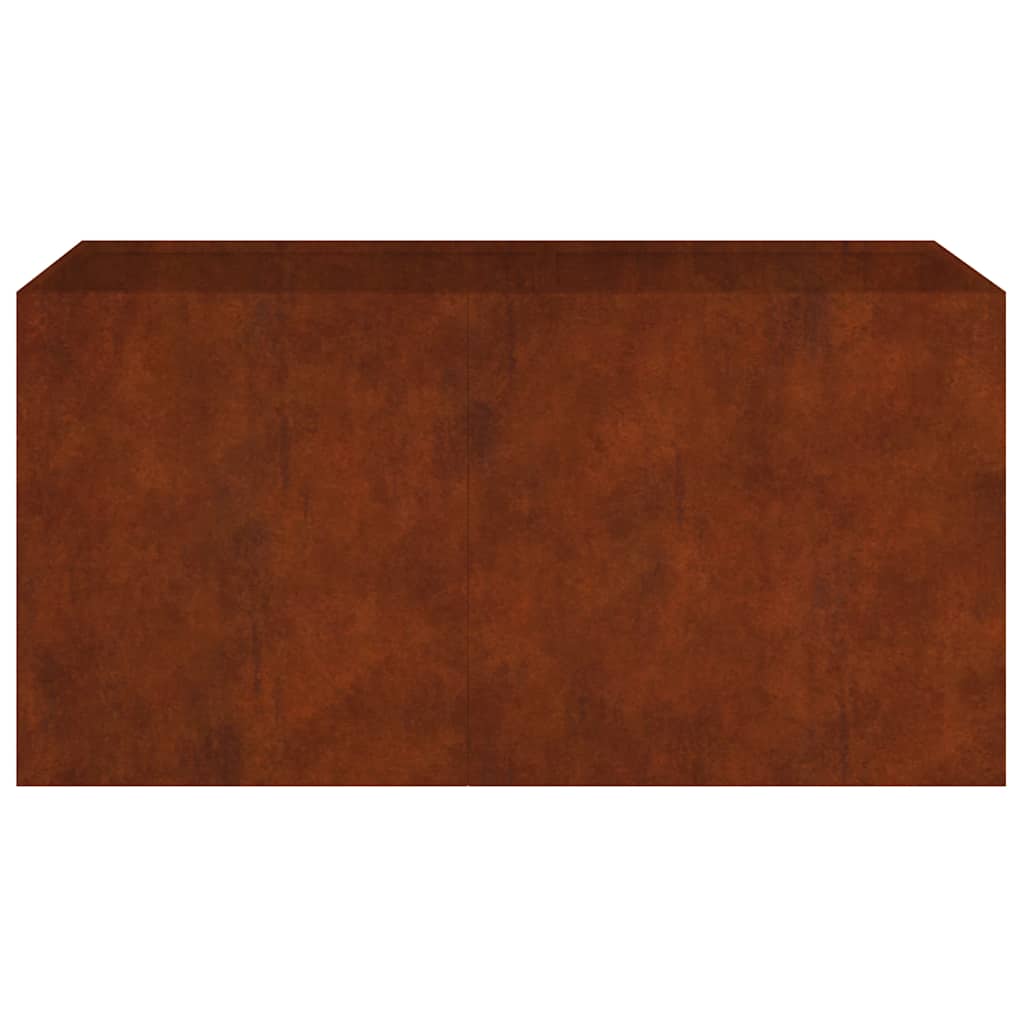 vidaXL Planter 80x40x40 cm Corten Steel 4