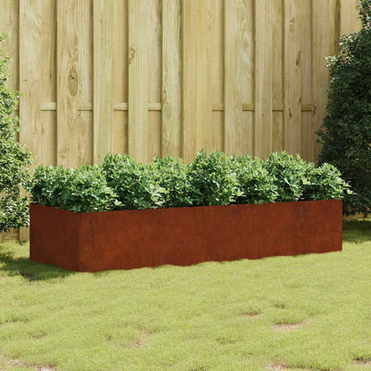 vidaXL Garden Raised Bed Corten Steel Height 40 cm