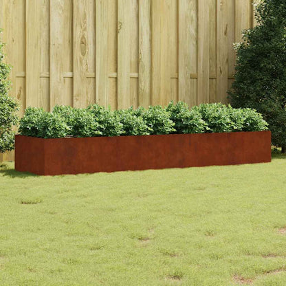 vidaXL Garden Raised Bed Corten Steel Height 40 cm