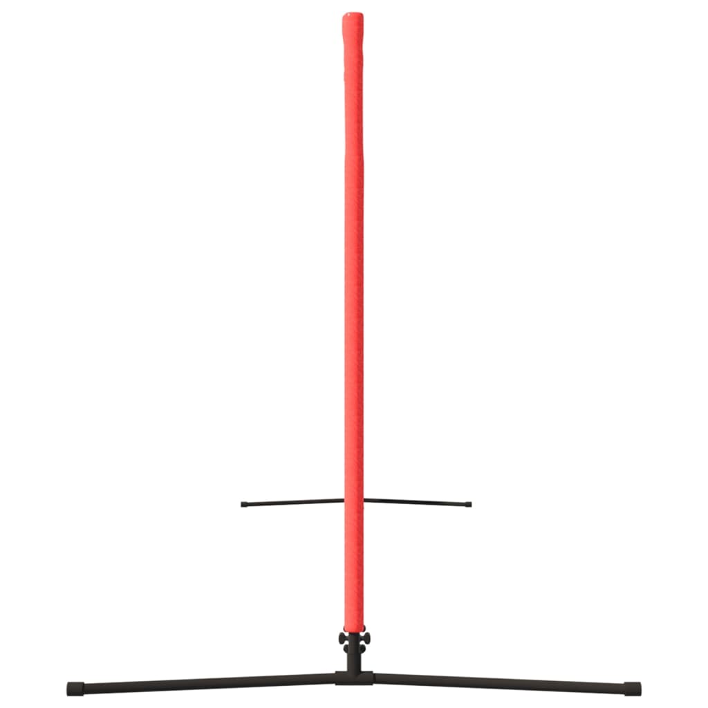 vidaXL Tennis Net Black and Red 300x100x87 cm Polyester 4