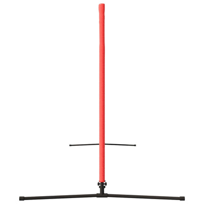 vidaXL Tennis Net Black and Red 300x100x87 cm Polyester 4