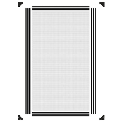 vidaXL Magnetic Insect Screen for Windows Anthracite 80x140 cm 6