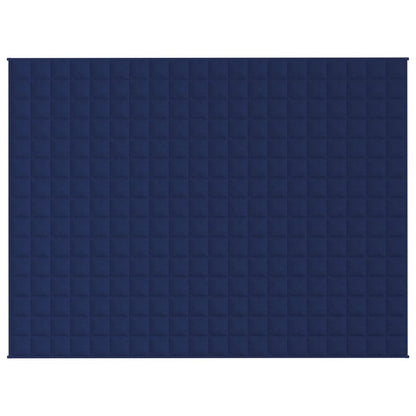 vidaXL Weighted Blanket Blue 152x203 cm 11 kg Fabric 3